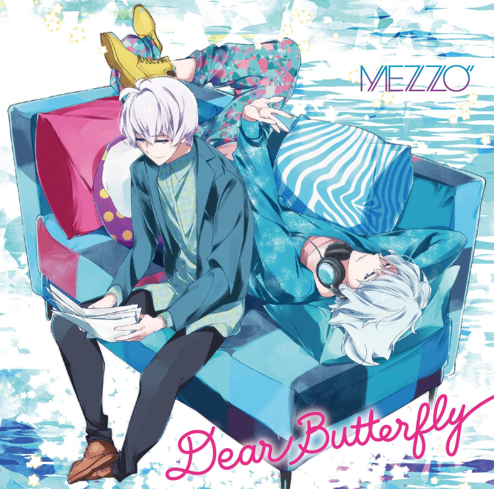 2017年11月22日(水)に発売予定のMEZZO”「Dear Butterfly」
【INDEX】
1. Dear Butterfly
2. 月明かりイルミネイト
3. Dear Butterfly (Off Vocal)
4. 月明かりイルミネイト (Off Vocal)
【CD情報】
商 品 ：アプリゲーム 『アイドリッシュセブン』「Dear Butterfly」
アーティスト：MEZZO” [四葉 環 (CV.KENN)、逢坂壮五 (CV.阿部 敦)]
発売日：2017年11月22日