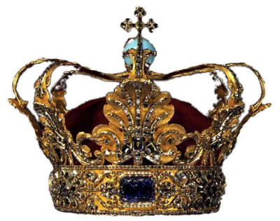 象征权利的黄金王冠
