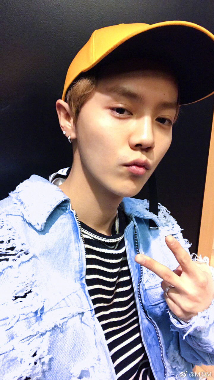 呆萌傻狍子 鹿晗 Luhan #壁纸 #头像