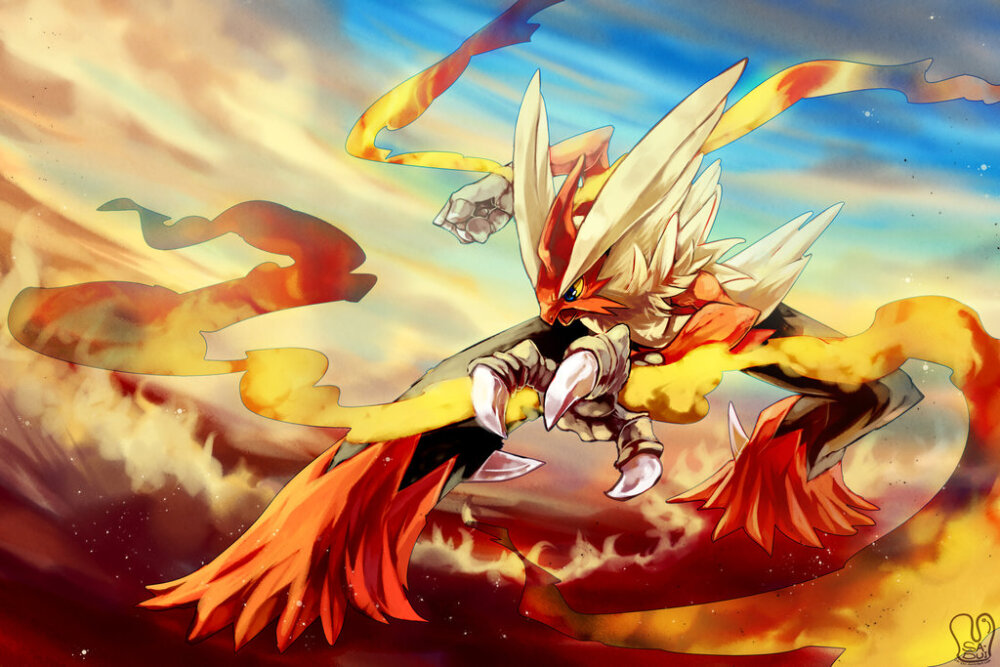 Pokemon : Mega Blaziken by Sa-Dui