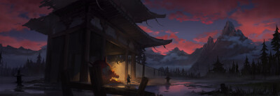 很久以后的花村.