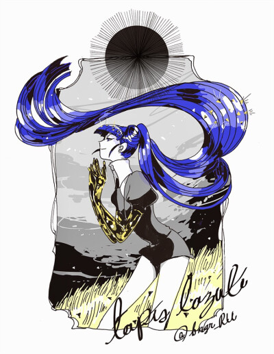 [宝石之国] Phosphophyllite磷叶石 法斯（via P站ID=298133）