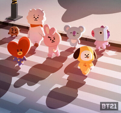 防弹少年团，BTS，BT21