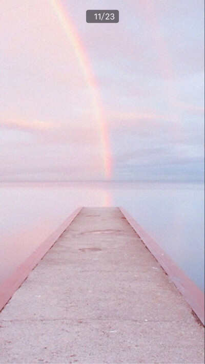 pink rainbow