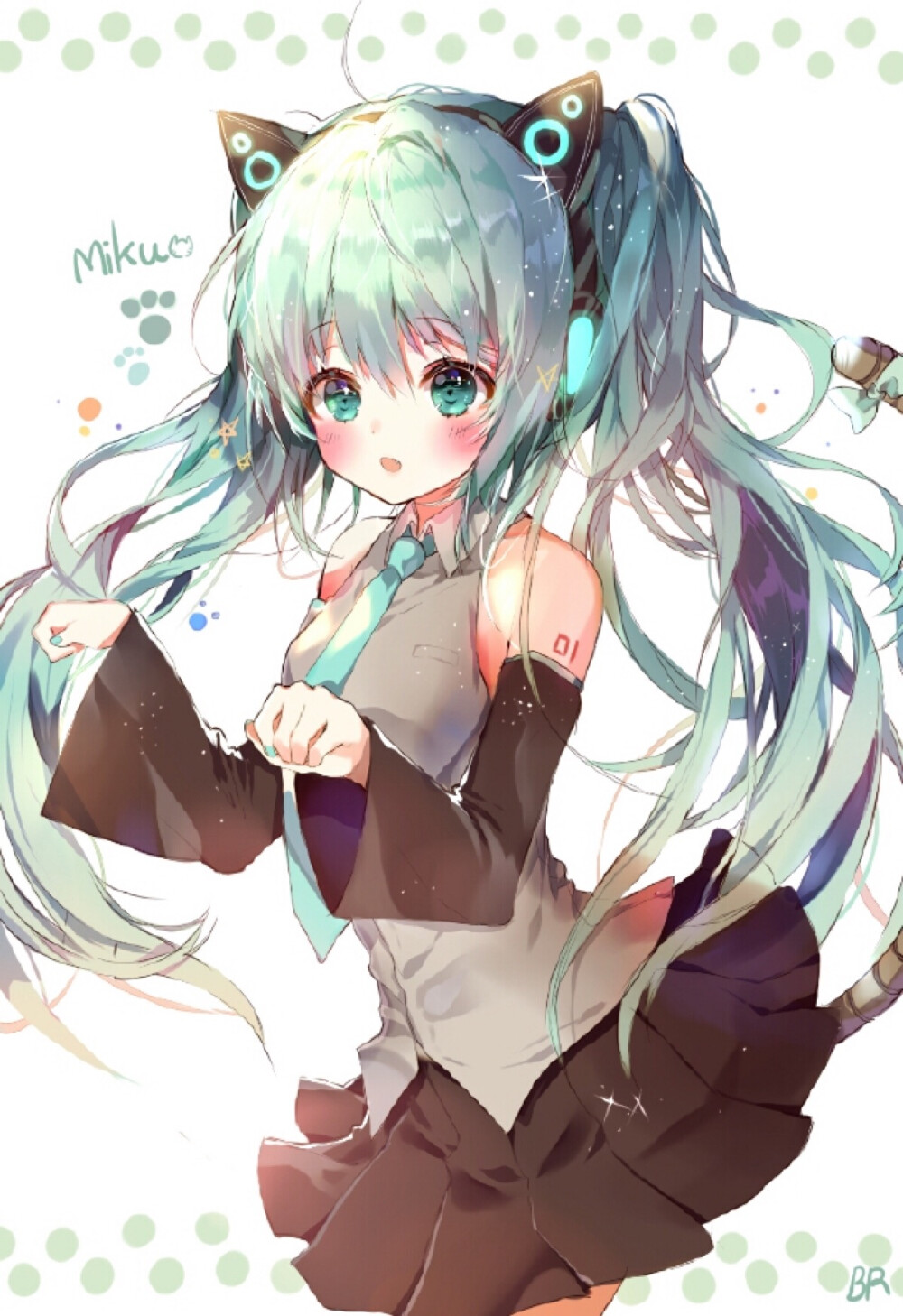 初音 动漫 头像 壁纸