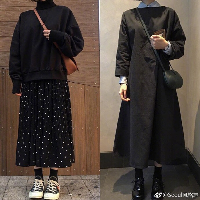 • Fashion • 简练黑灰棕 时髦过秋冬 ​​​​