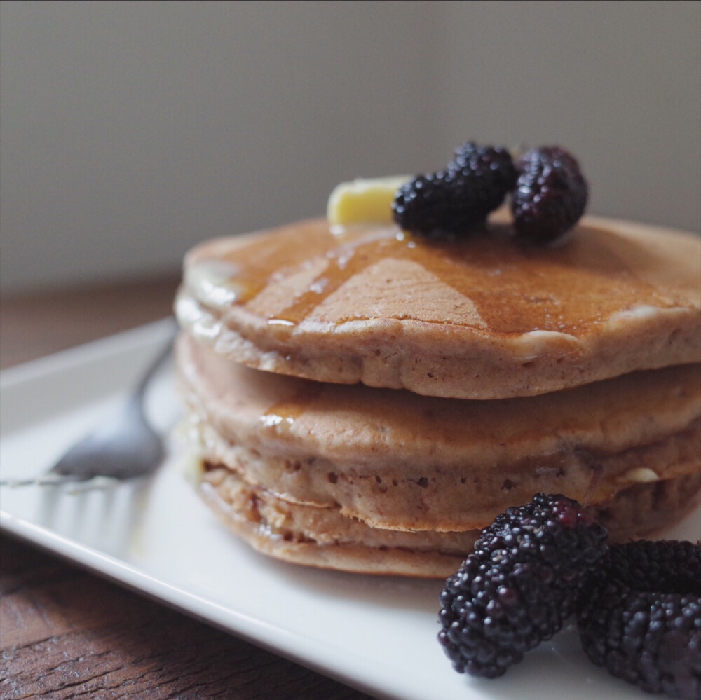 草莓松饼，pancake