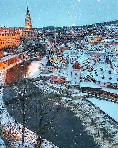 布拉格的冬天
