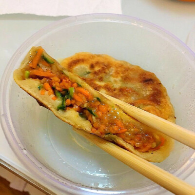 鲜虾馅饼.