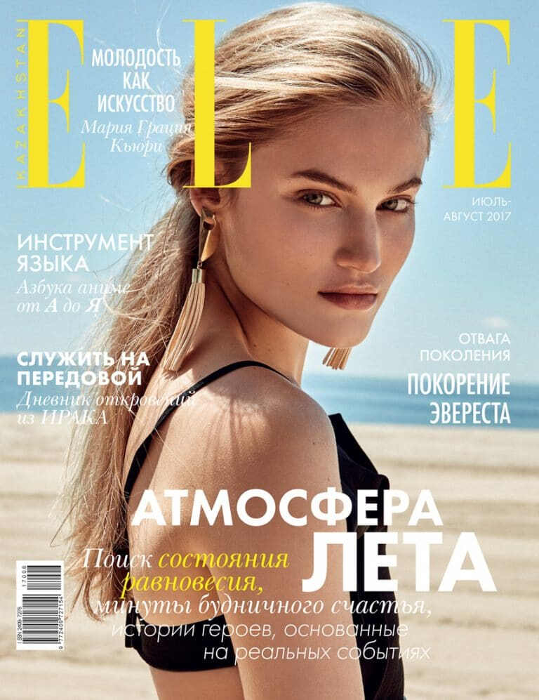 时尚摄影 广告摄影 杂志大片
ELLE Kazakhstan August 2017 ​​​