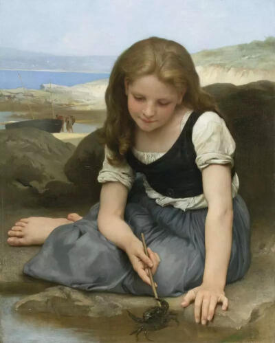 油画丨布格罗 作品
威廉·阿道夫·布格罗
William-Adolphe Bouguereau