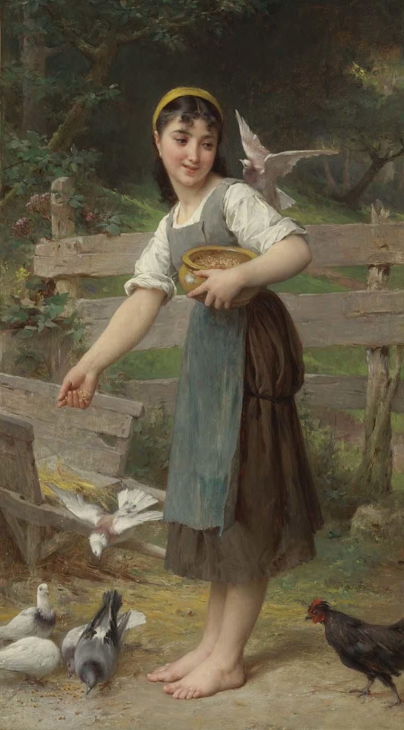 油画丨布格罗 作品
威廉·阿道夫·布格罗
William-Adolphe Bouguereau