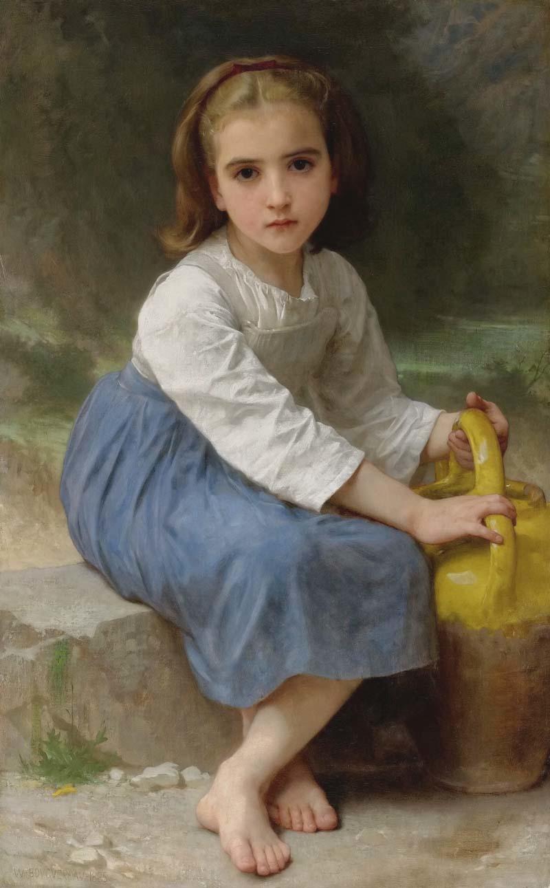 油画丨布格罗 作品
威廉·阿道夫·布格罗
William-Adolphe Bouguereau