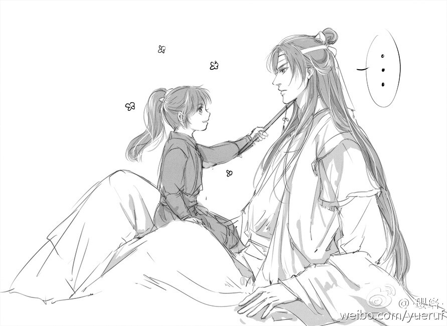 魔道祖师 蓝忘机 魏无羡 图片来自网络 侵删