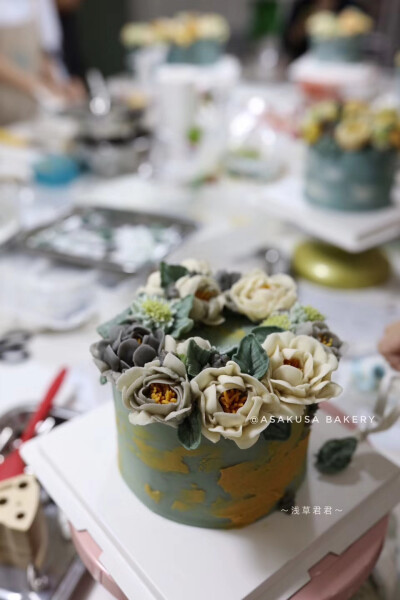 浅草老师家裱花