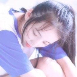 「柒七」闺蜜头像 校园 仙气