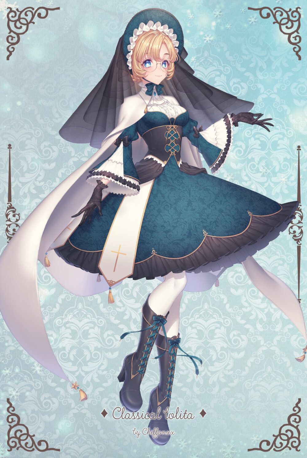 动漫 壁纸 头像 唯美 少女 梦幻 唯美 插画 套图 【侵权致歉】