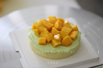 浅草老师家抹茶蛋糕
