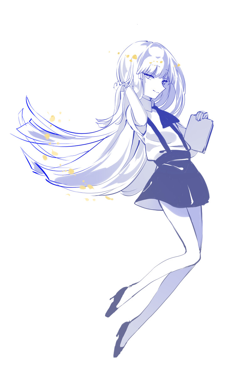 宝石之国 青金石 拉碧丝
https://www.pixiv.net/member_illust.php?mode=manga&illust_id=65949810