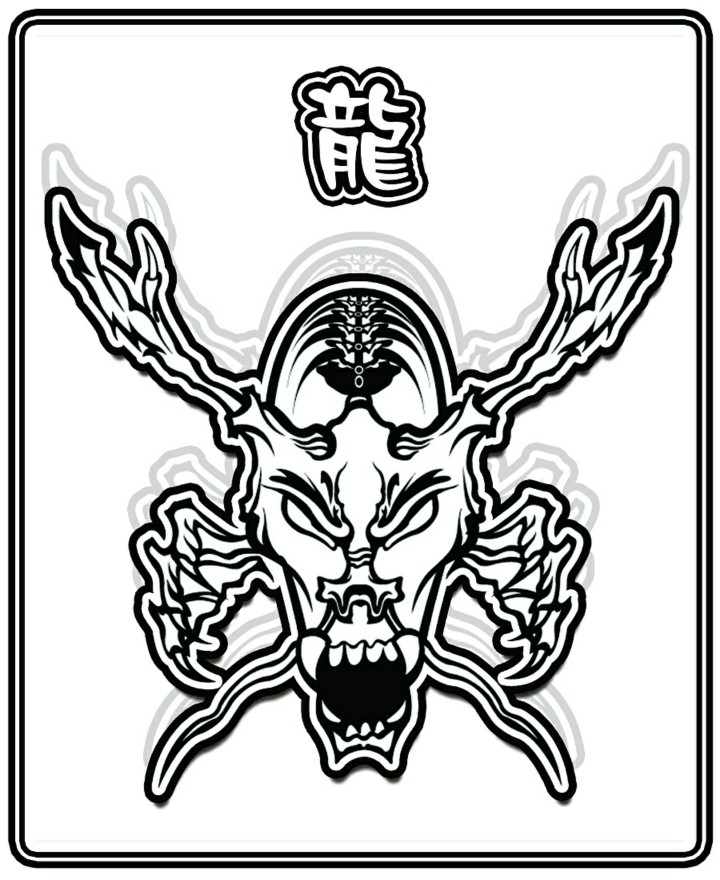 十二生肖头骨——龙