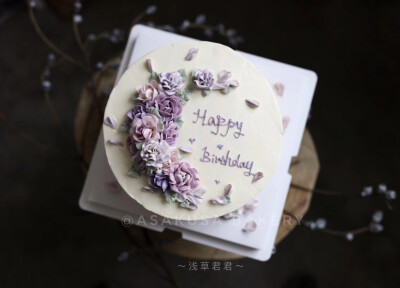 浅草老师家裱花蛋糕