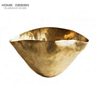 家居设计/Tom Dixon/手工黄铜装饰摆件/水果碗/家居饰品/英国进口