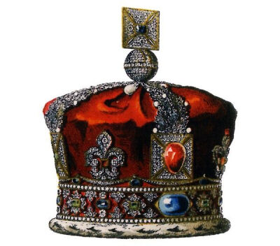 1838 帝国皇冠
帝国皇冠 （ Imperial state Crown ）属于英国王室 ，用于加冕典礼和上议院议会开幕典礼。 现在看到的版本是1937年重新制作的，帝国皇冠有时放在伦敦塔内展览。 整个皇冠共使用了2868颗钻石 ，273颗珍…