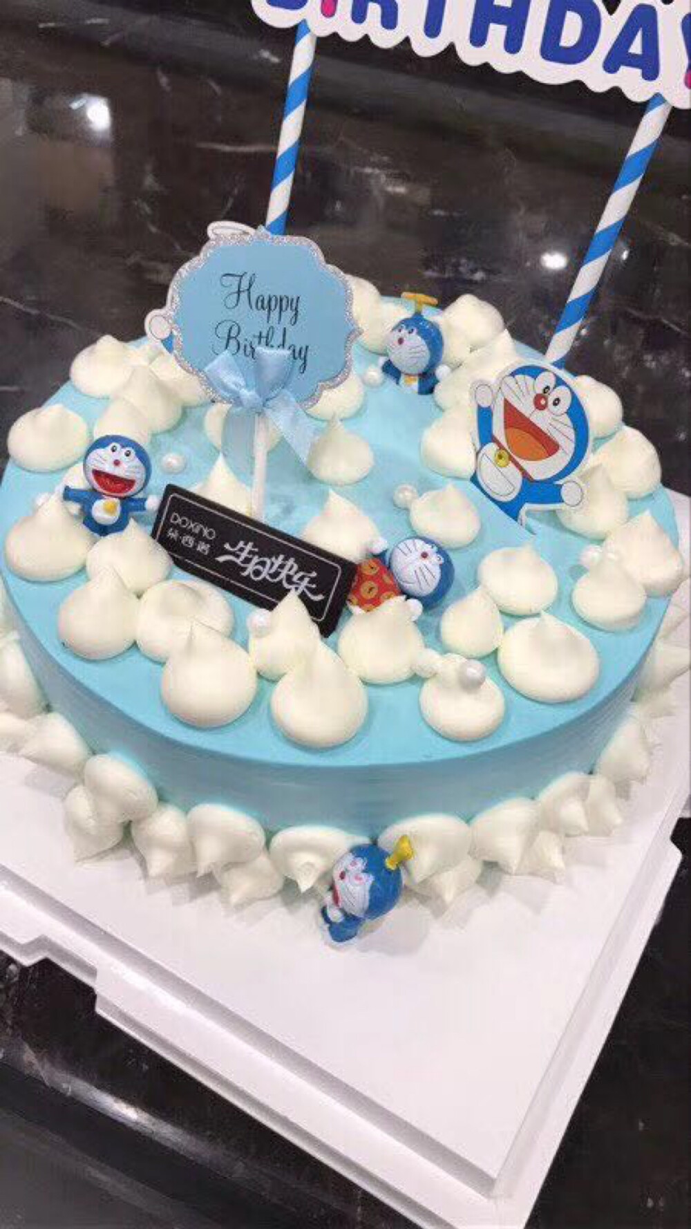 机器猫蛋糕叮当猫蛋糕