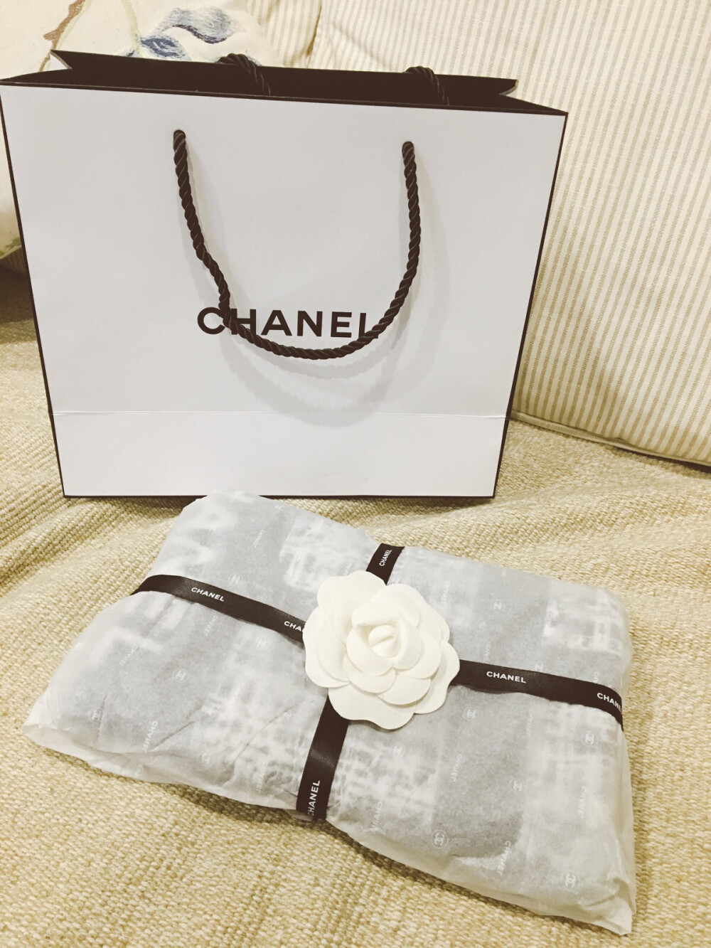 Chanel 围巾