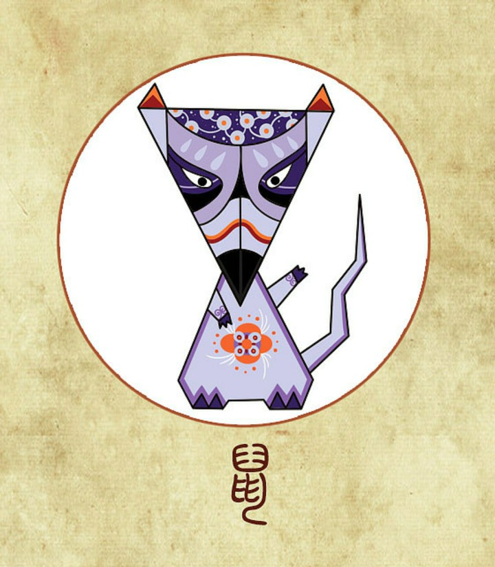 十二生肖形象设计系列一鼠