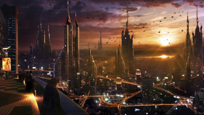 156371 - Sci Fi - City