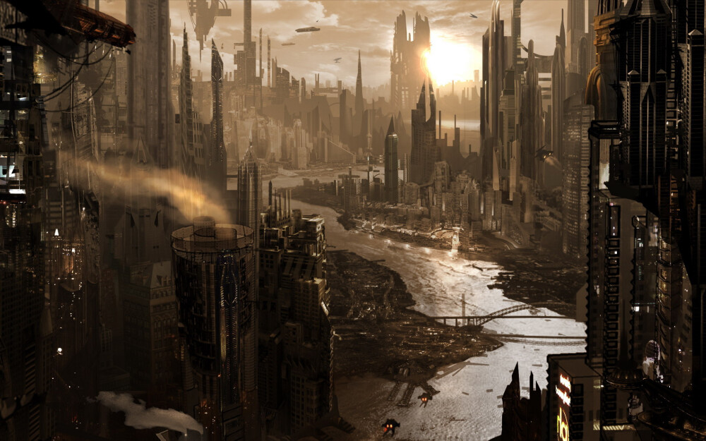 208233 - Sci Fi - City