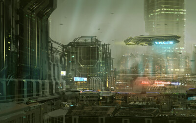 341905 - Sci Fi - City