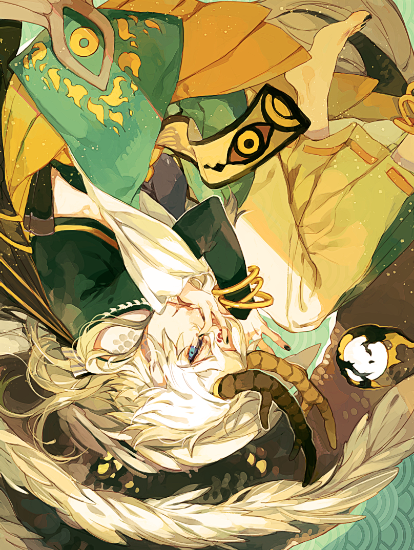 阴阳师 一目连 绘师:みい(pixiv id=33238… - 堆糖,美图壁纸兴趣社区