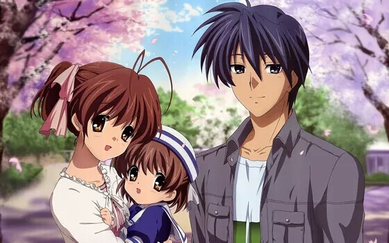 《clannad 第二季
朋也真的是被虐的体无完肤啊。
就像各位说的cl是人生一样，我也这么觉得。2017.11