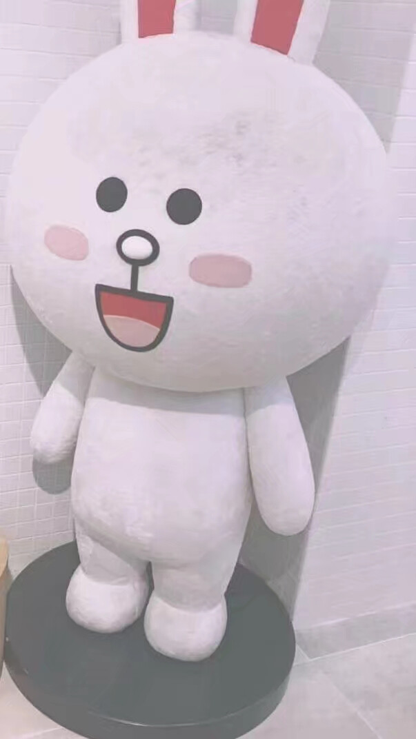 少女心背景图 cony兔