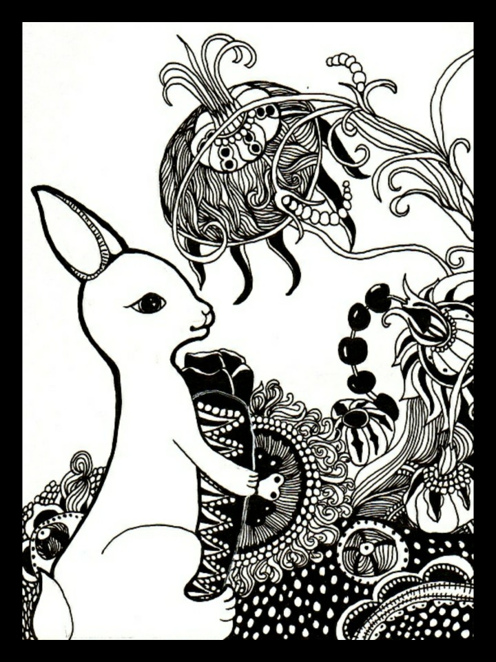 中国传统图案十二生肖纹样兔