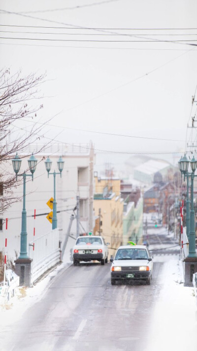 日本雪景小清新