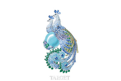 梵克雅宝(Van Cleef & Arpels) PAONS胸针