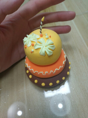 黏土蛋糕