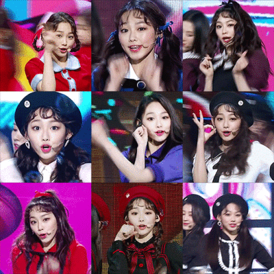 康美娜 I.O.I gugudan