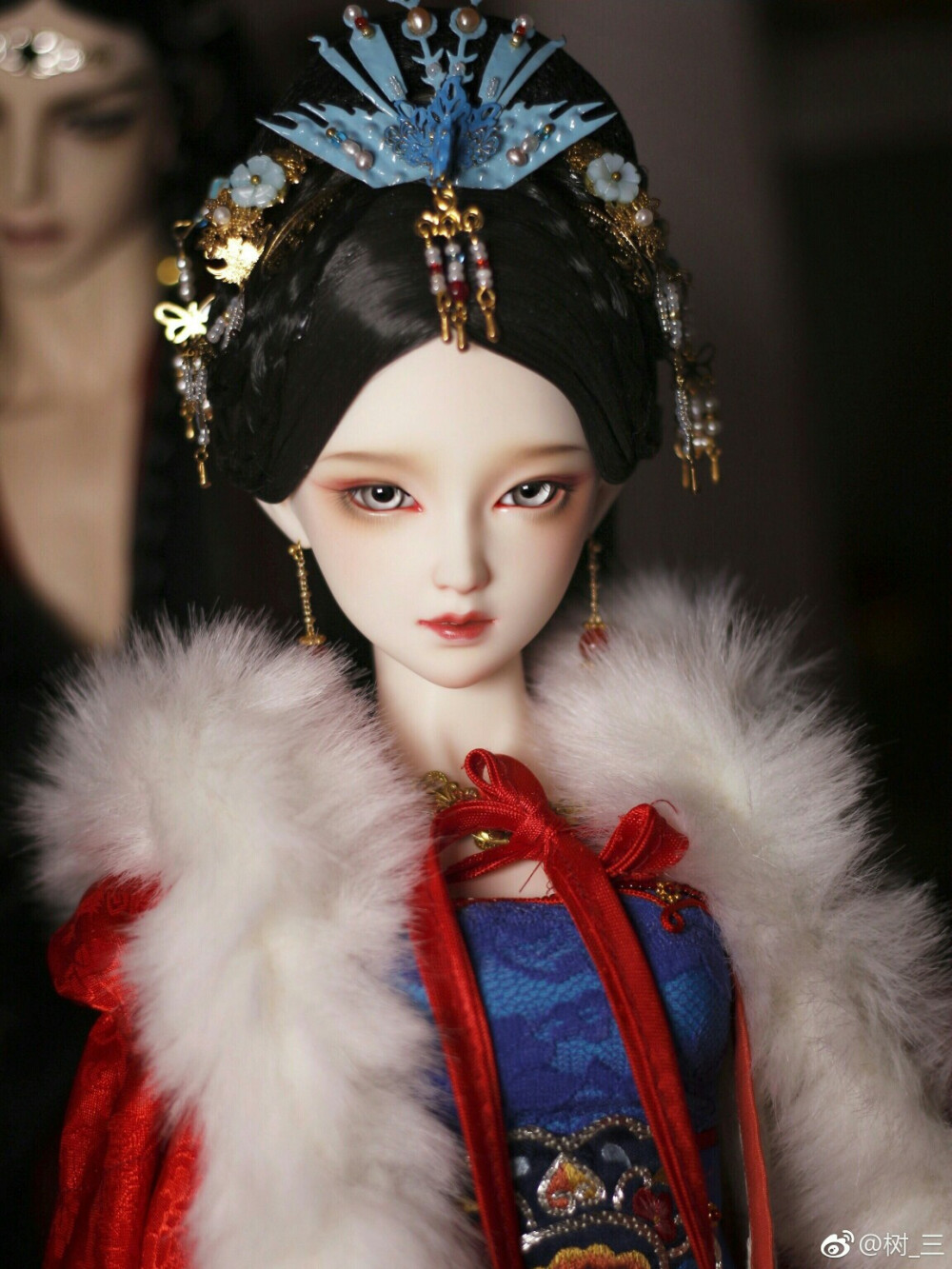 SD娃娃 BJD 玩具 人偶 壁纸 萌物 古风精致美人