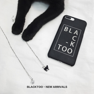 BlackToo/饲猫少年系列 黑猫猫爪项链 925银饰