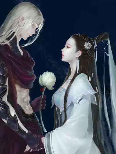 水墨丹青松柏枝 素衣书卷玲珑局
破晓寒空半月泠 天下帷幄指尖棋