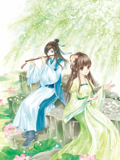 水墨丹青松柏枝 素衣书卷玲珑局
破晓寒空半月泠 天下帷幄指尖棋