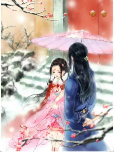 水墨丹青松柏枝 素衣书卷玲珑局
破晓寒空半月泠 天下帷幄指尖棋