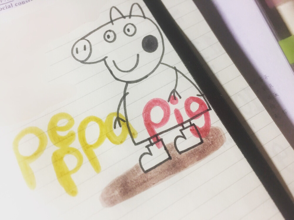 peppa pig-KiKi手帐咻咻咻(๑و•̀ㅂ•́๑)و✧