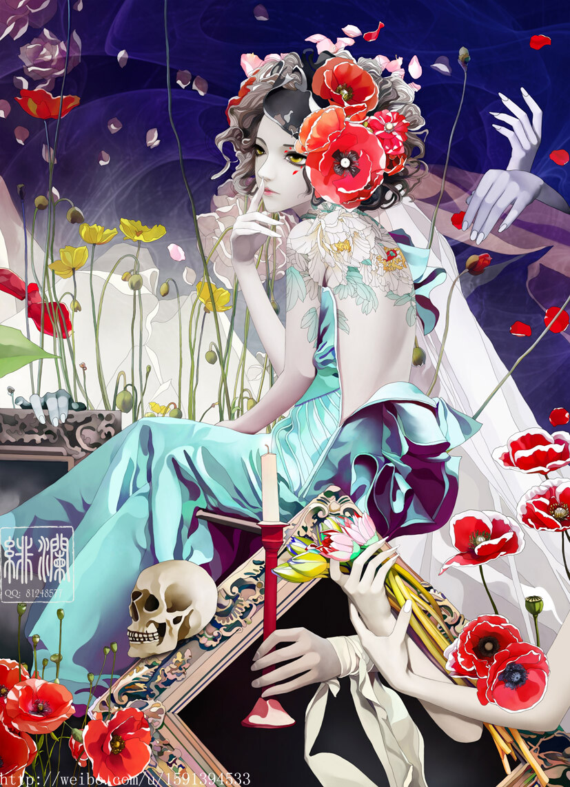 罂粟插画师绯澜