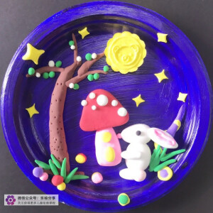 儿童 黏土作品