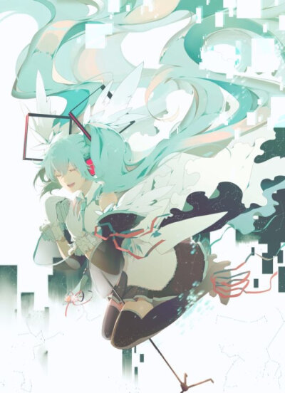 画师saihate的初音同人 ​​​​